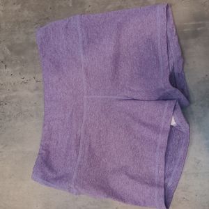 FLEO Power High Rise Shorts Size Large Purple